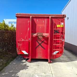 38 m³ Haakarm afzetcontainer met deksel, KTK, 2015